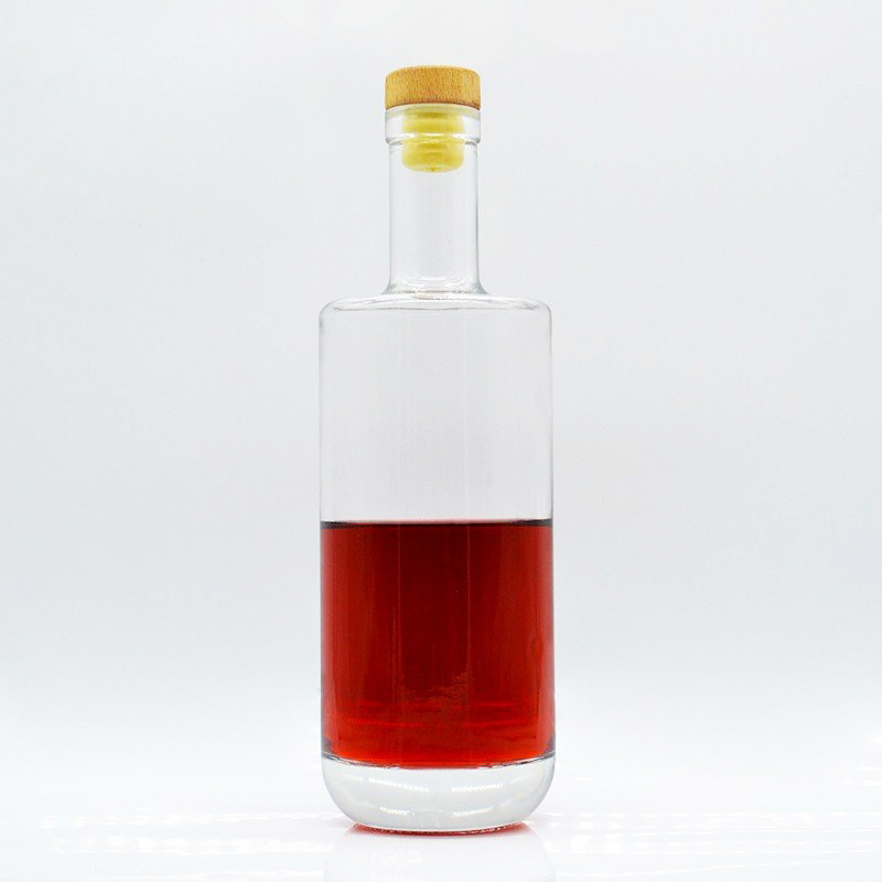 700 ml Quadratflasche 250 ml Gin Wodka Getränk Alkohol Glasflasche von Yuncheng Ruisheng