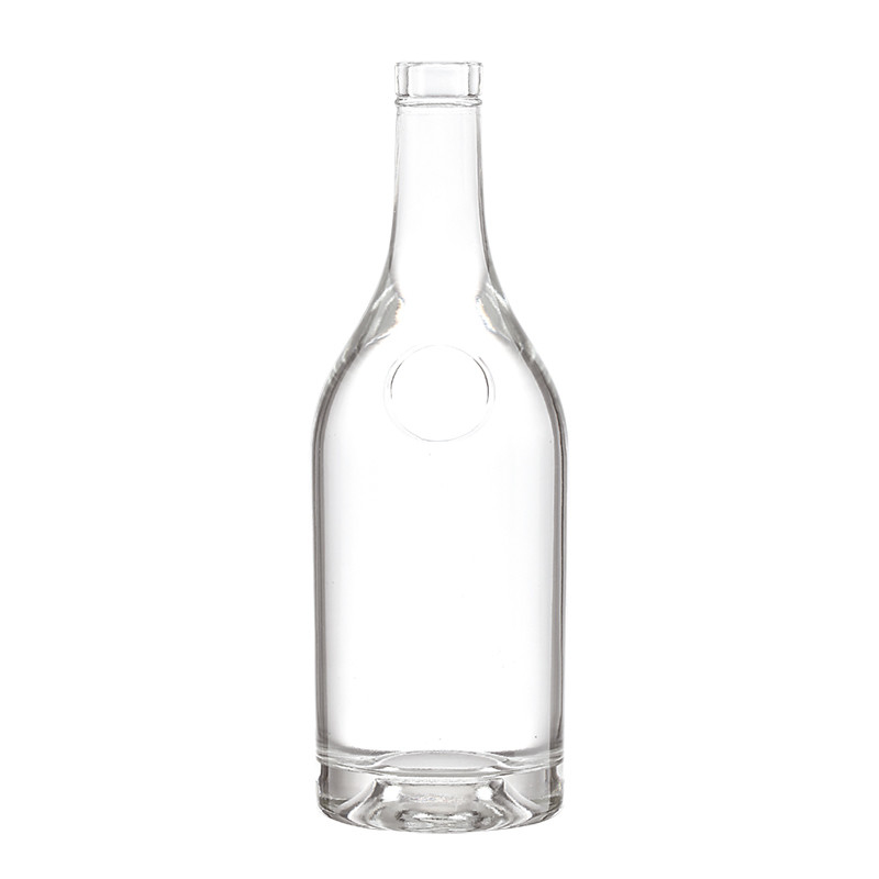 Super Flint Glasmaterial Versiegelung Typ Korken 700 ml leere Glasflasche für Alkohol