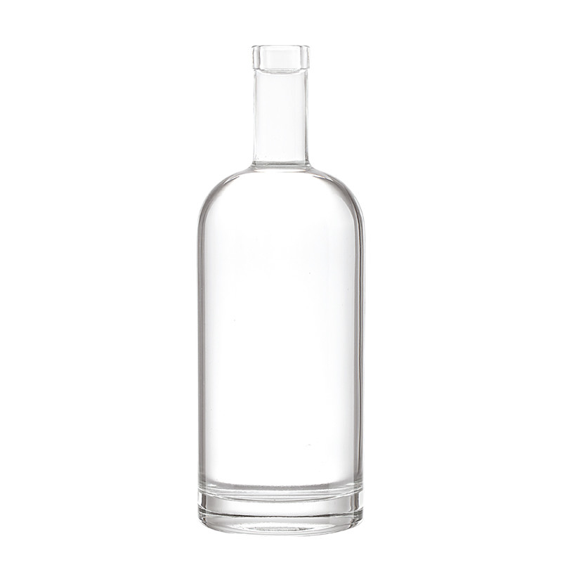 Super Flint Glasmaterial 700 ml Korkverschlussglasflaschen für Wodka Whisky Rum