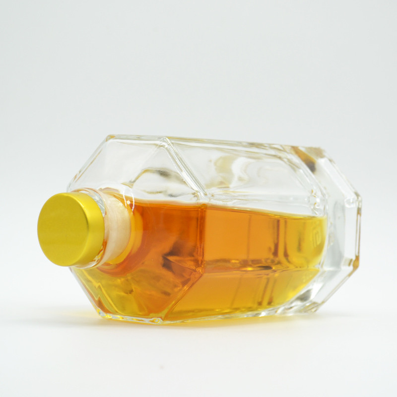 Korkendichtung Klarglas Alkoholwein Whisky Wodka Tequila Flasche 200 ml 375 ml 500 ml 750 ml 1000 ml