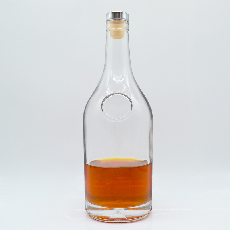 Custom Logo Druck 50 ml Mini Glasflasche für Patron Tequila Massenmenge 50cl 750ml Gin Wodka