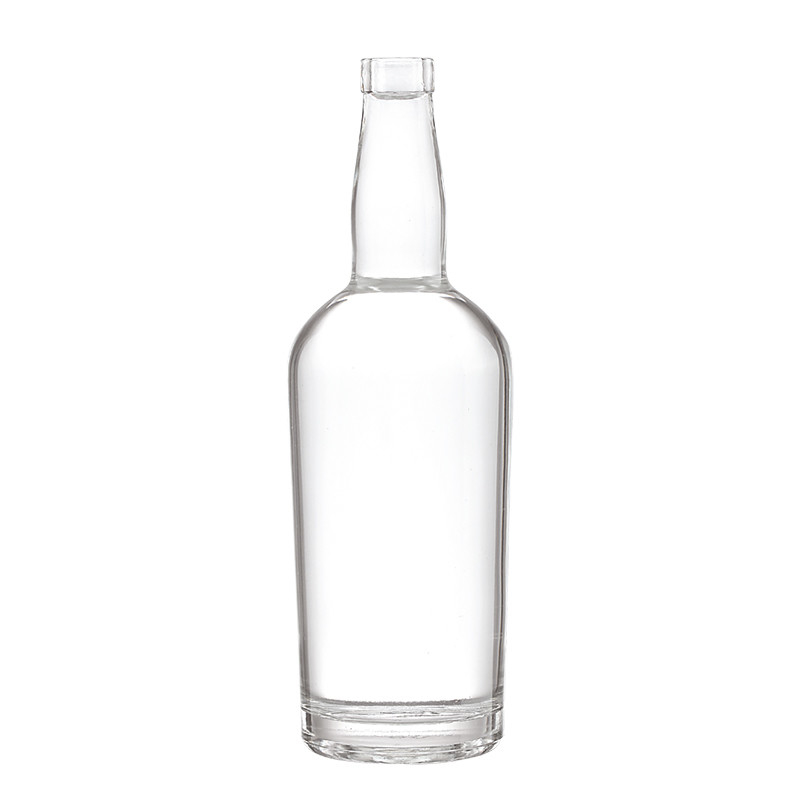Decal-Logo individuell angepasst 350 ml 500 ml 700 ml 750 ml 1000 ml Glasflasche für Rum Wodka Whisky Gin